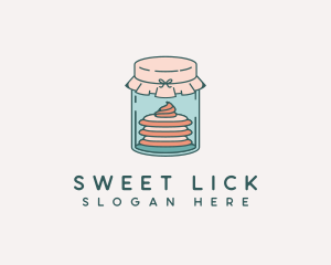 Sweet Dessert Jar logo design