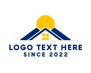 Village - House Roof Repair logo design