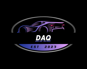 Sports Car Drifting Logo