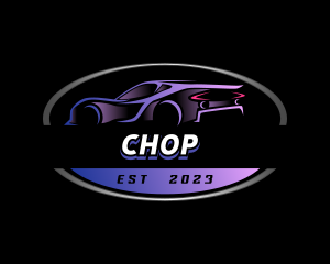 Speed - Sports Car Drifting logo design