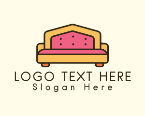 Retro Cushion Sofa Logo