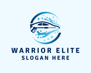 Pressure Washing Car Wash  Logo