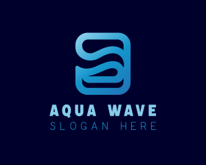 Digital Technology Wave logo design