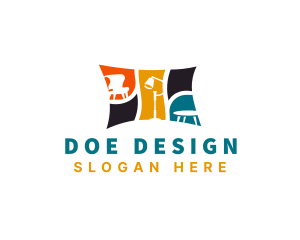Furniture Interior Design logo design