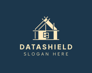 Real Estate - Architectural House Structure logo design