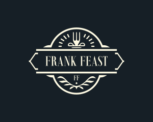  Fork Dining Restaurant  logo design