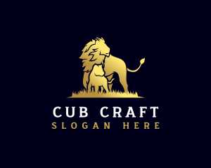 Cub - Lion Cub Wild Life logo design