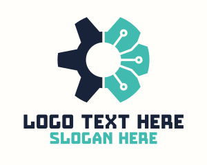 Laboratory - Cyber Cog Tech Logistics logo design