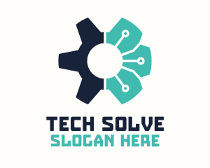 Cyber Cog Tech Logistics logo design