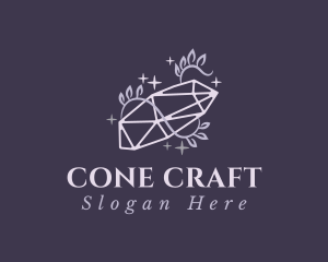 Crystal Diamond Vine logo design