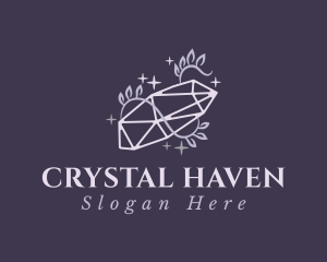 Crystal Diamond Vine logo design