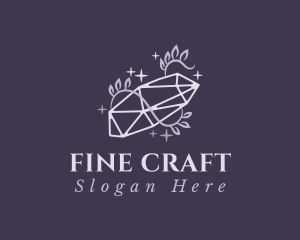 Crystal Diamond Vine logo design