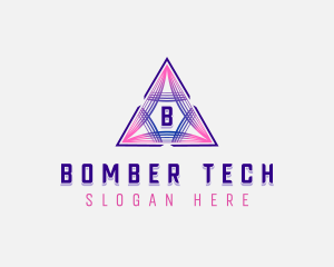 Creative Pyramid Tech logo design