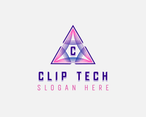 Creative Pyramid Tech logo design