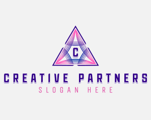 Creative Pyramid Tech logo design