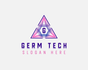 Creative Pyramid Tech logo design