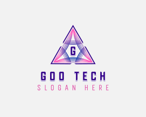 Creative Pyramid Tech logo design