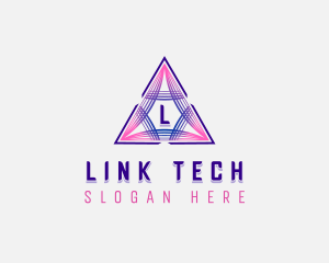 Creative Pyramid Tech logo design