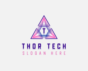 Creative Pyramid Tech logo design