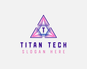 Creative Pyramid Tech logo design