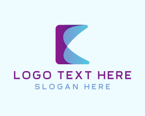 Modern - Generic Marketing Letter K logo design