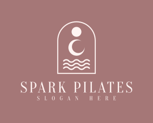 Spiritual - Bohemian Arch Spa logo design