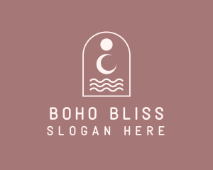 Bohemian Arch Spa logo design