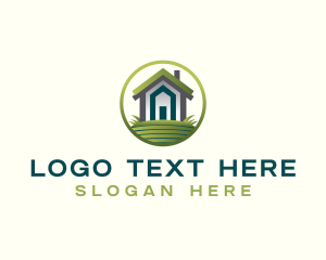 Housing - House Lawn Real Estate logo design