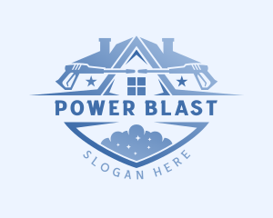 Cleaner Pressure Washing logo design