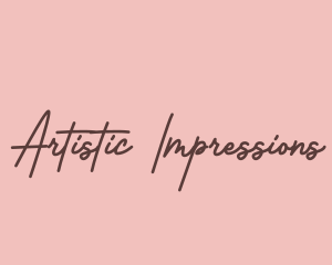 Feminine Cursive Business logo design