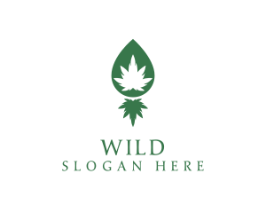 Leaf - Medical Marijuana Herb logo design