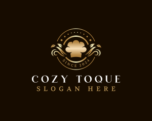 Luxury Floral Toque logo design