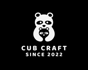 Panda Baby Cub logo design