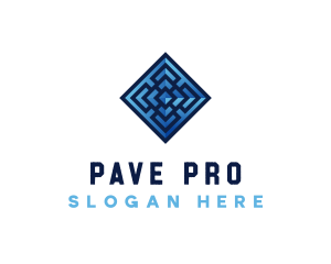 Premium Tile Layer logo design