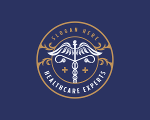 Caduceus Medical Healthcare logo design