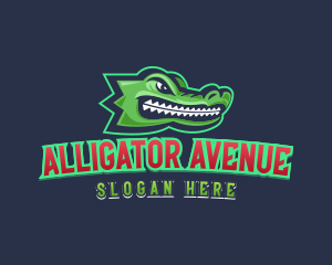 Alligator Sports Varsity logo design