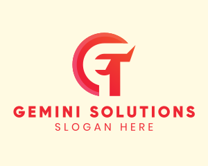 Red Letter G Repair logo design