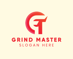 Red Letter G Repair logo design