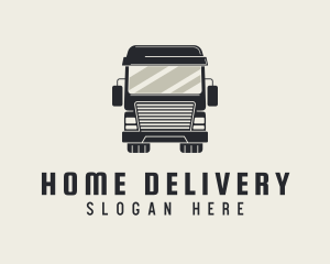 Vehicle Transport Truck logo design