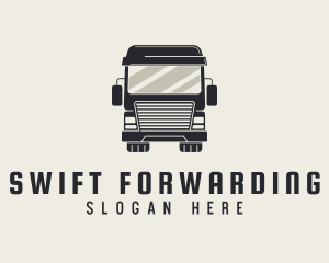 Vehicle Transport Truck logo design