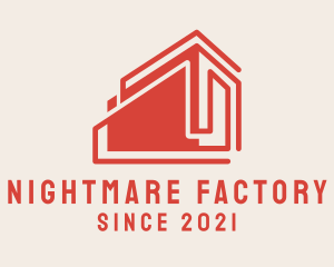 Industrial Warehouse Building  logo design