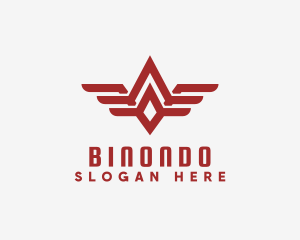 Vehicle - Wing Transport Aviation logo design