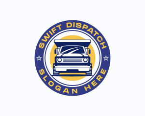 Dispatch - Trucking Dispatch Transport logo design