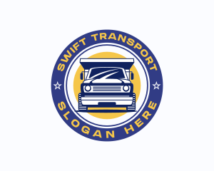 Trucking Dispatch Transport logo design