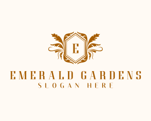 Wedding Event Florist logo design