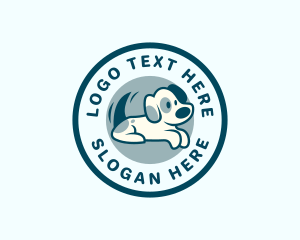 Hound - Puppy Tail Wag logo design
