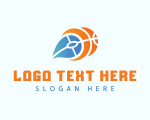 Basketball - Basketball Fiery Comet logo design