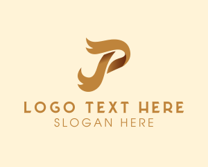 Ribbon - Elegant Cursive Ribbon logo design