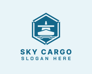 Ship Cargo Forwarding logo design