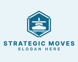 Ship Cargo Forwarding logo design